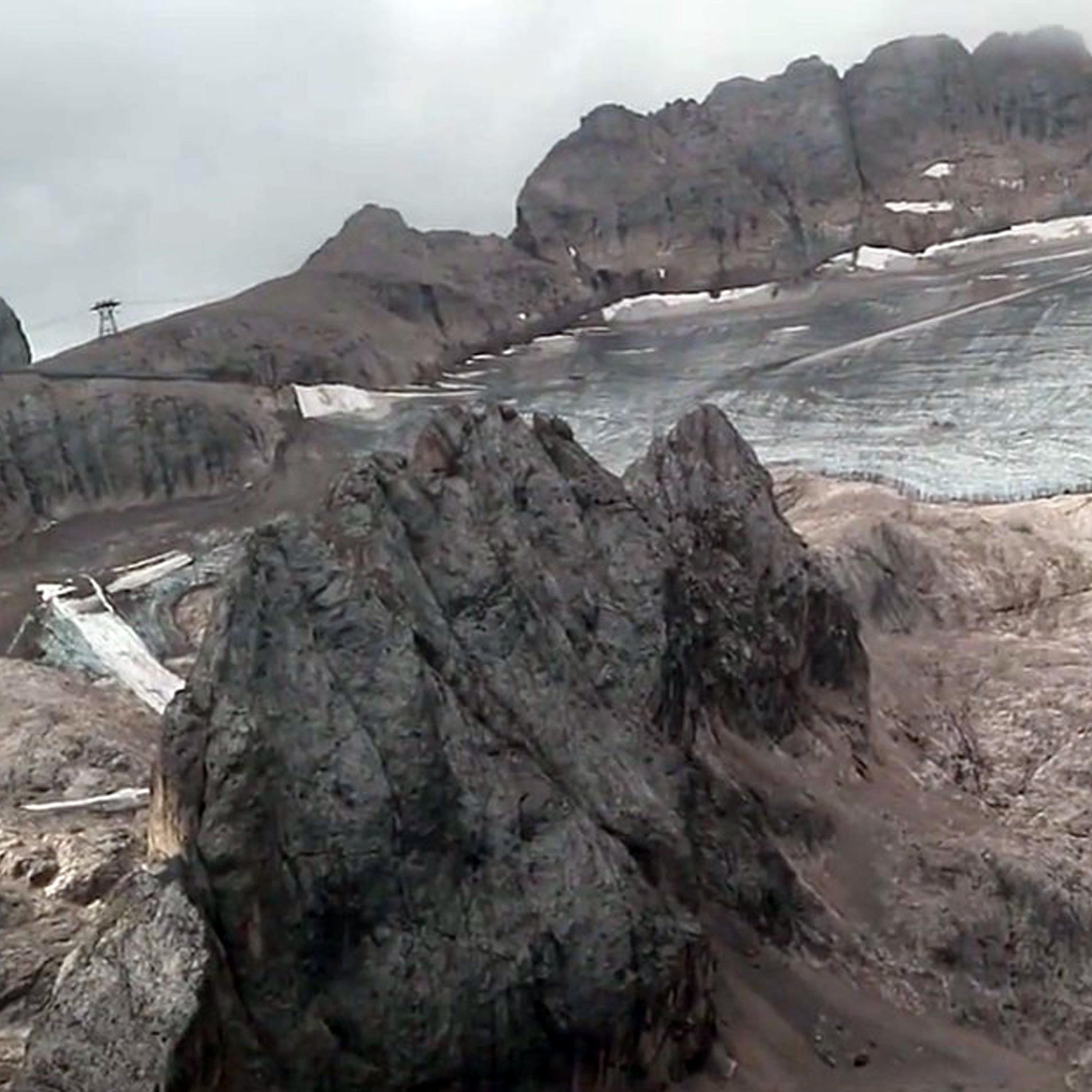 Marmolada: Il ghiacciaio che sta scomparendo