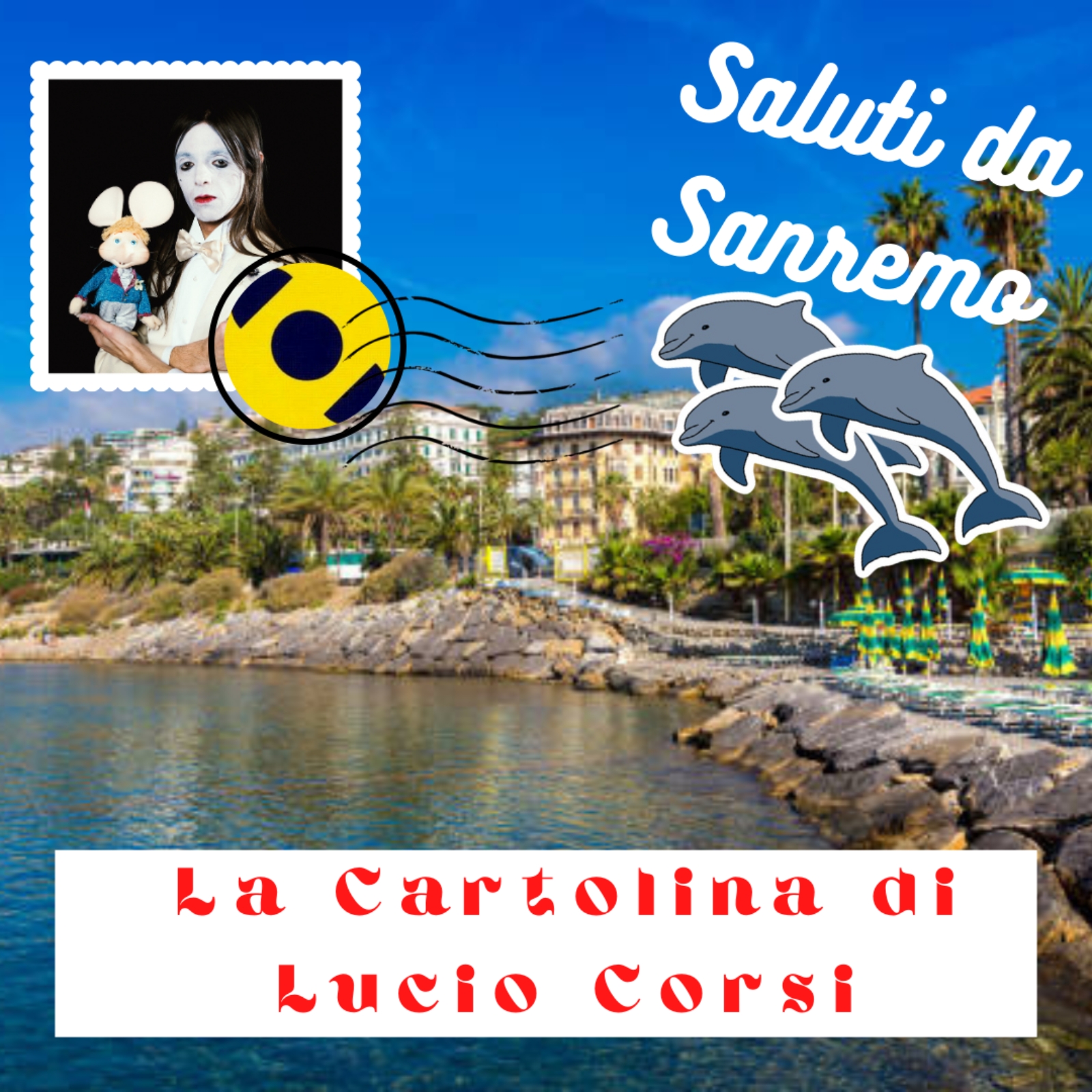 Saluti da Sanremo: la cartolina di Lucio Corsi