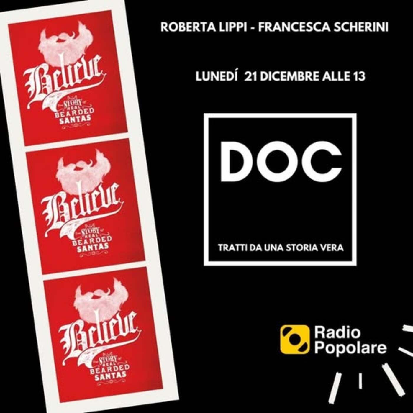 DOC 20 - BELIEVE - THE TRUE STORY OF REAL BEARDED SANTAS - 21/12/2020