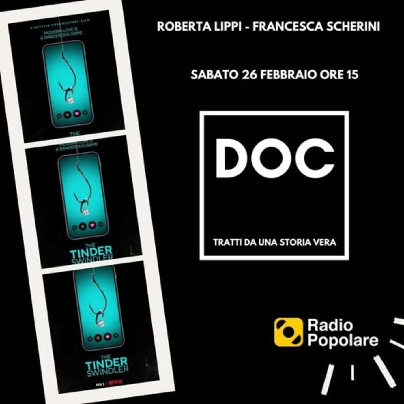 DOC 62 -  IL TRUFFATORE DI TINDER - 26/02/2022