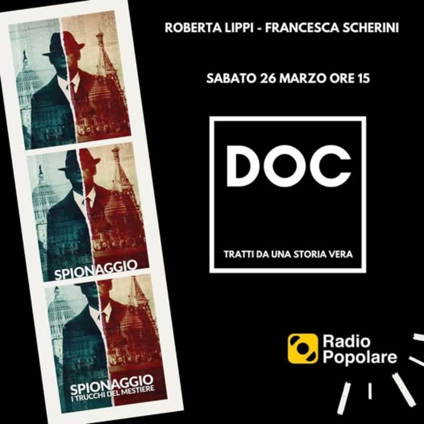 DOC 65 - SPIONAGGIO - IL TRUCCHI DEL MESTIERE - 26/03/2022