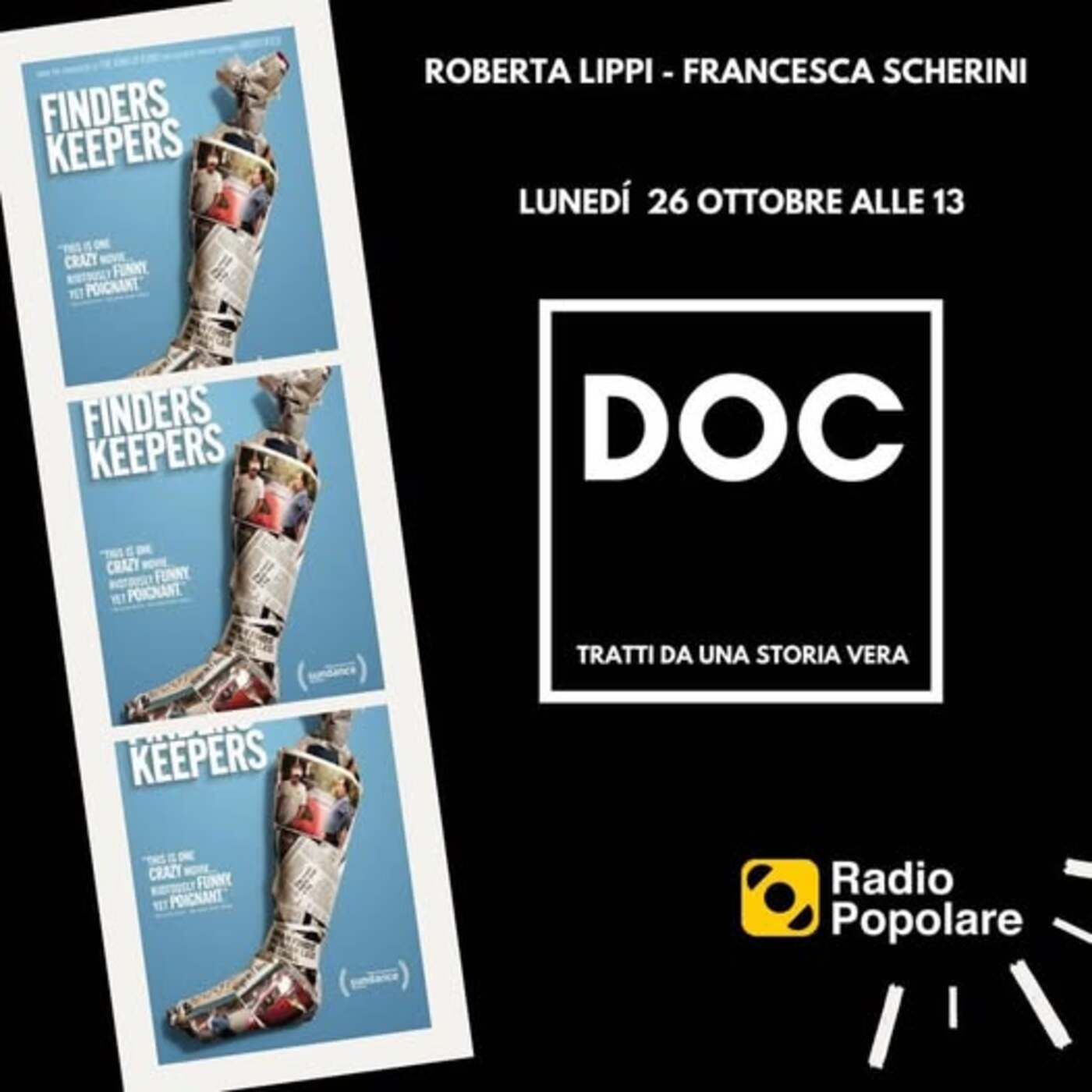 DOC 13 - FINDERS KEEPERS - di lunedì 26/10/2020
